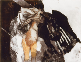 19.Carlo Mattioli, Orpheus, 1988, etching and aquatint