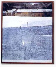 09.Karl Plattner, Paesaggio invernale in Val Venosta, 1979, tecnica mista